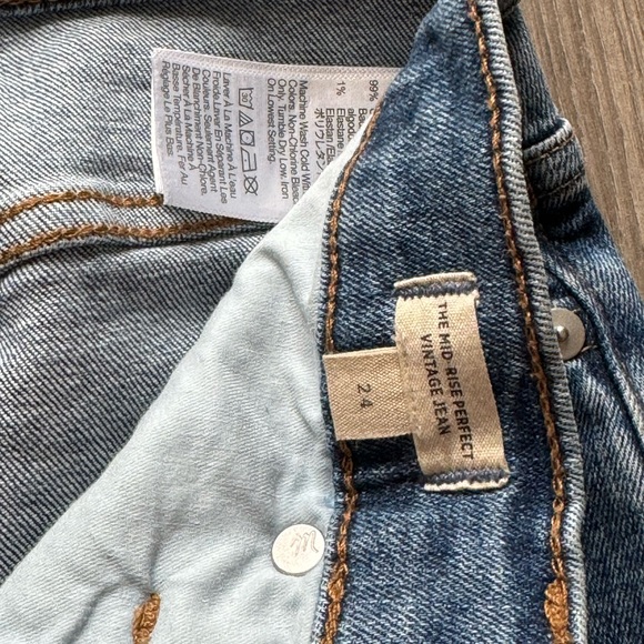 Madewell Mid Rise Perfect Vintage Jean - Picture 6 of 6